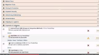 How to configure payment methods in PrestaShop