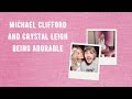 Michael Clifford and Crystal Leigh being an adorable couple