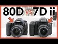 Canon 80D vs Canon 7D Mark ii - In Depth Comparison Review!