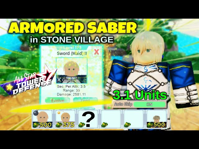 Sword (Maid) - Saber (Maid)  Roblox: All Star Tower Defense Wiki