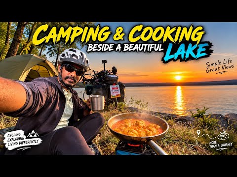 VLOG-59 I Camped & Cooked Beside Hungary’s Beautiful Lake Balaton 🏕️🔥