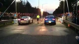 Eclipse GSX vs. Nissan Skyline