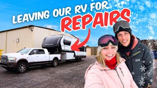 Where Do We Go During RV Repairs on Our Brinkley?