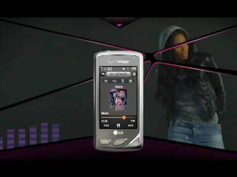 LG Chocolate Touch featuring Ciara (Verizon)