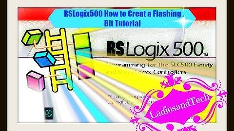 How to Create a Flashing Bit In RSlogix500 Using Timers