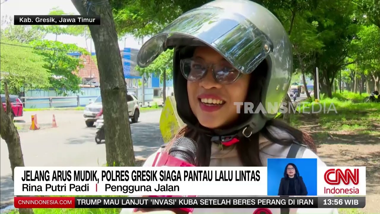 Jelang Arus Mudik, Polres Gresik Siaga Pantau Lalu Lintas | REDAKSI (06/03/26)