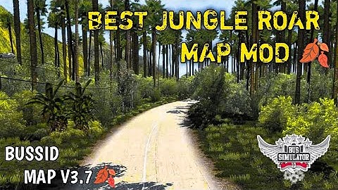 Bussid Map Mod V3.7 _ Download Best Jungle Road Map Mod For Bus simulator Indonesia #junglemap #map🍂
