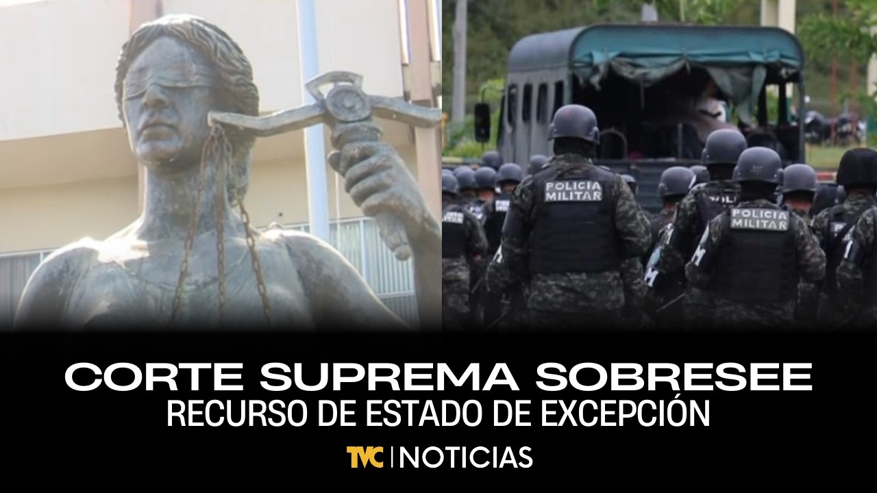 Corte Suprema Sobresee recurso contra estado de excepción