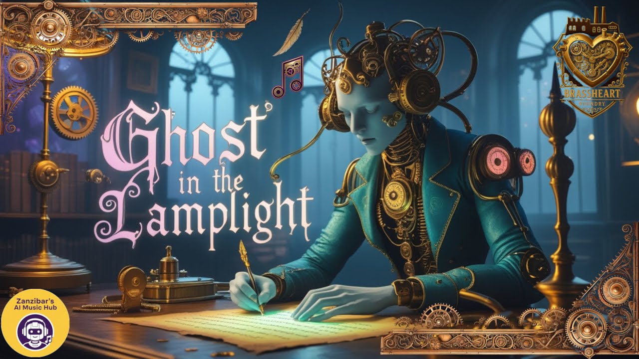 Ghost in the Lamplight – Brass & Ink | Gothic Steampunk Metal