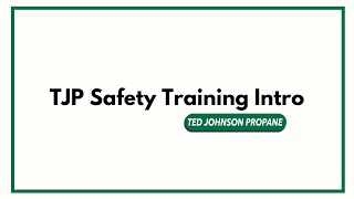 TJP Safety Training Intro
