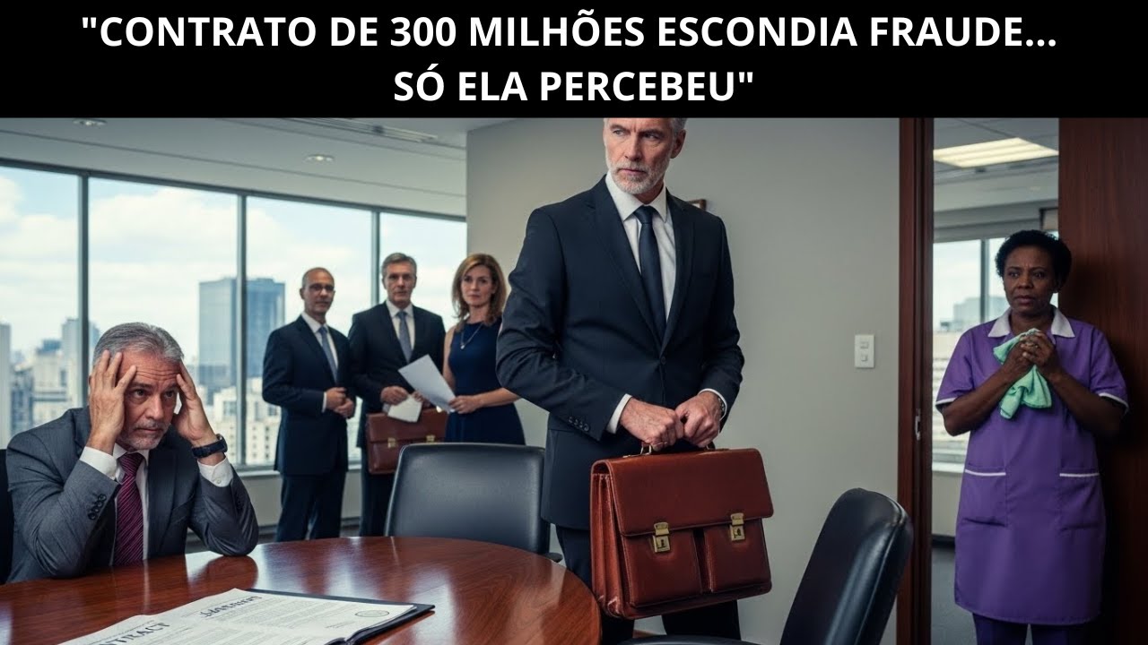 CEO PERDE NEGÓCIO DE 300 MILHÕES… O QUE A FAXINEIRA POLIGLOTA FEZ SALVOU A EMPRESA INTEIRA