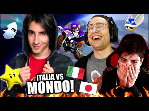 MAGNT U TARALL GIAPPONEEE&rsquo; 😂 ITALIA vs MONDO: GARE ONLINE con Tube e Blazi! Mario Kart 8 Deluxe ITA