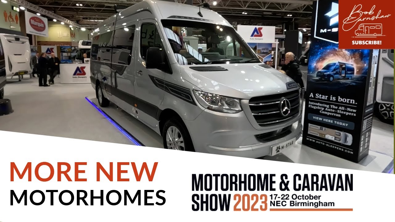 Motorhome & Caravan Show 2023 Pt4 | More NEW Motorhomes - YouTube