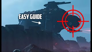 Helldivers 2 - How to take out FACTORY STRIDERS the EASY way! (Solo Guide)