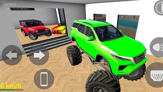 Monster Truck Gameplay Giant Wheels SUV Garage Exit Crazy Car Driving Extreme Stunt Fun screenshot 1