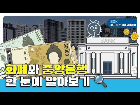 기초편5(화폐와 중앙은행). 화폐와 중앙은행 한 눈에 알아보기? 🔎💰