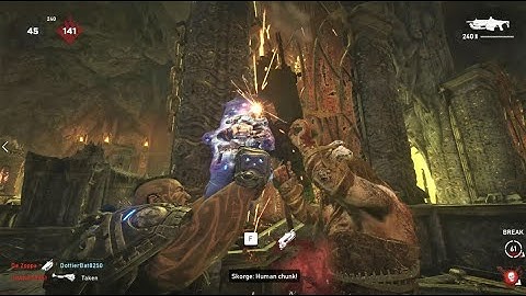 GEARS 5 • OPERATION 5 • HOLLOW STORM TAI CHARACTER SKIN Multiplayer Gameplay 1080p 60fps