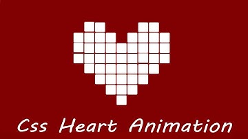 Css effects animation | Heart animation using css | pure css tutorial 2018