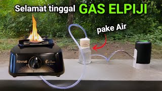 Genius Idea! Creates free gas for cooking