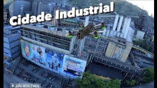 Sobrevoo Épico do Bairro Industrial e Usina da ArcelorMittal | FPV Nazgul Evoque V2