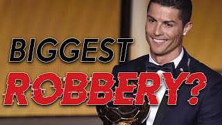 Ronaldo's Biggest Robbery? 2013 Ballon d'or! @ZioLegend