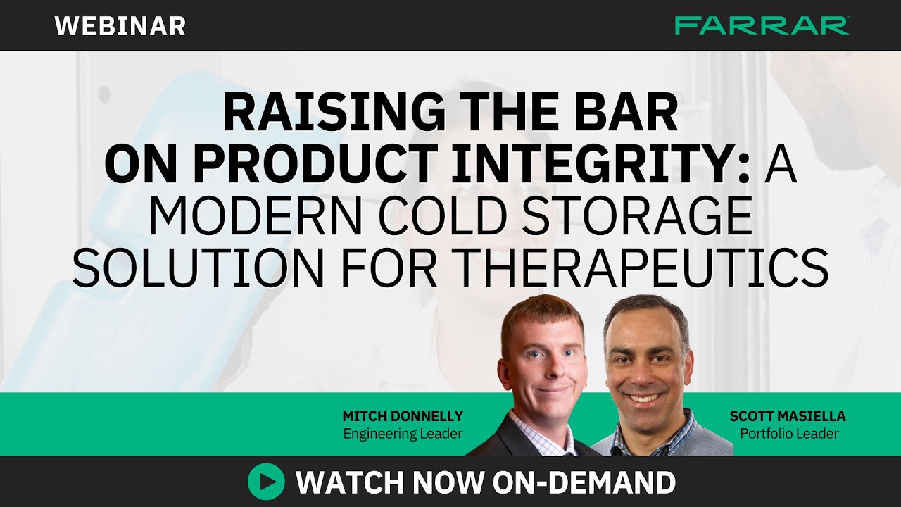 Raising the Bar on Product Integrity: A Modern Cold Storage Solution for Therapeutics