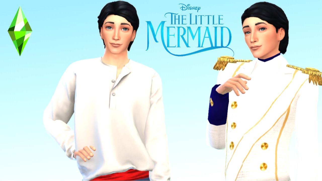 prince-eric-the-little-mermaid-sims-4-i-create-a-sim-youtube