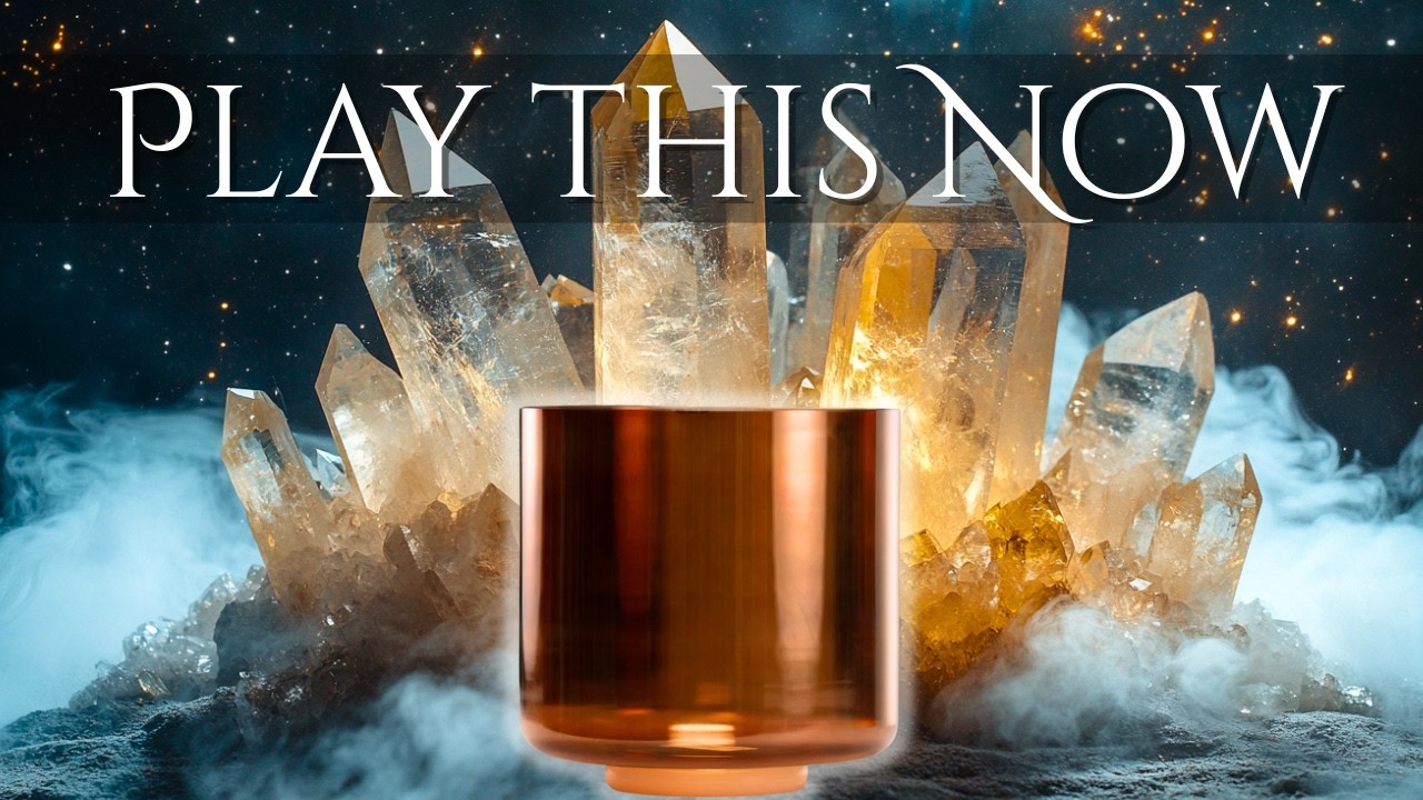 PLAY THIS NOW | A# Sacred Ground Crystal Bowl (230 Hz)