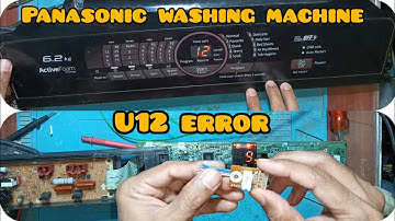 Panasonic washing machine U12 Error, problem solved | PCB REPAIR