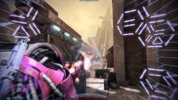 Mass Effect 3 MP - Geth Infiltrator with Piranha shotgun Platinum Solo