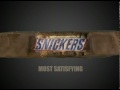 Snickers typography commercial by kevin barnhart