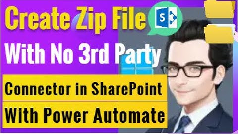 Power Automate Tutorial: Create Zip File in SharePoint Using Power Automate Flow and REST API