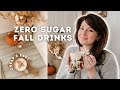 Yummy ZERO SUGAR Fall Drink Recipes ☕ 🍂 Pumpkin Spice Hot Chocolate 🎃 Pumpkin Spice Vanilla Coffee