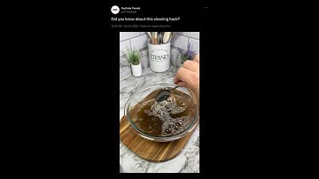 Did you know this viral cleaning hack? #foryou  #viral #hack #cleaning
