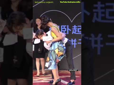 Jichangwook The way he adjusted her skirt before lifting her Fan meet korean actor dream #shorts