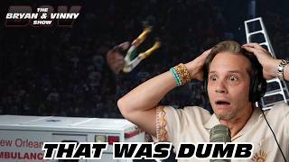 Everything about that Je'Von Evans spot was dumb | WWE Money in the Bank 2026 | Bryan & Vinny Show