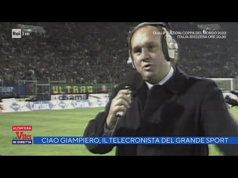 Ciao Giampiero, il telecronista del grande sport - La vita in diretta 12/11/2021