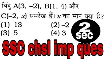 SSC chsl previous year question, SSC chsl maths, maths tricks by Amit sir, #mathsaware #sscchsl #ssc