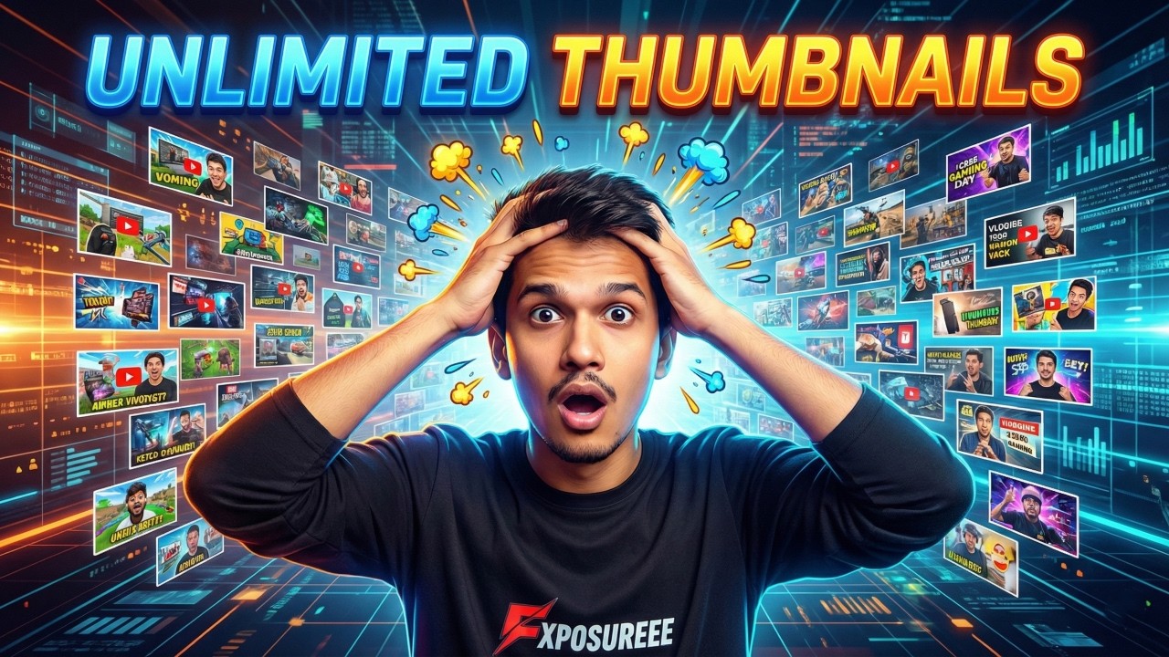 How to Generate Unlimited Thumbnails Using AI for Free [2026] - YouTube