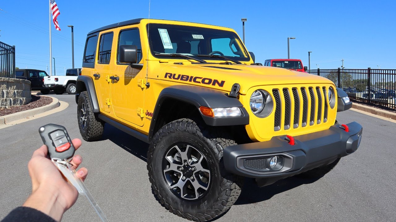 2021 Jeep Wrangler Rubicon: Start Up, Walkaround, Test Drive and Review -  YouTube