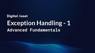 Lesson 6: Exception Handling Part 1