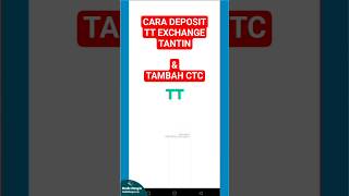 Cara Tambah Saldo / Deposit TT Exchange Tantin #DepositTantin #USDT #CTC
