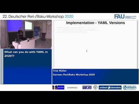 Tina Müller - What can you do with YAML in 2020?