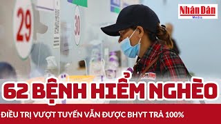 62 bệnh hiểm nghèo điều trị vượt tuyến vẫn được BHYT trả 100% | Báo Nhân Dân