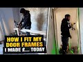 How i fit door linings and how much i made  a day in the life episode 23