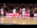 Vassilis Spanoulis, Rudy Fernández, Jonas Mačiulis EuroLeague Finals