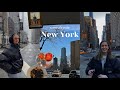 NEW YORK VLOG - first time in nyc (sights, good restaurants, snow & rooftop bars)