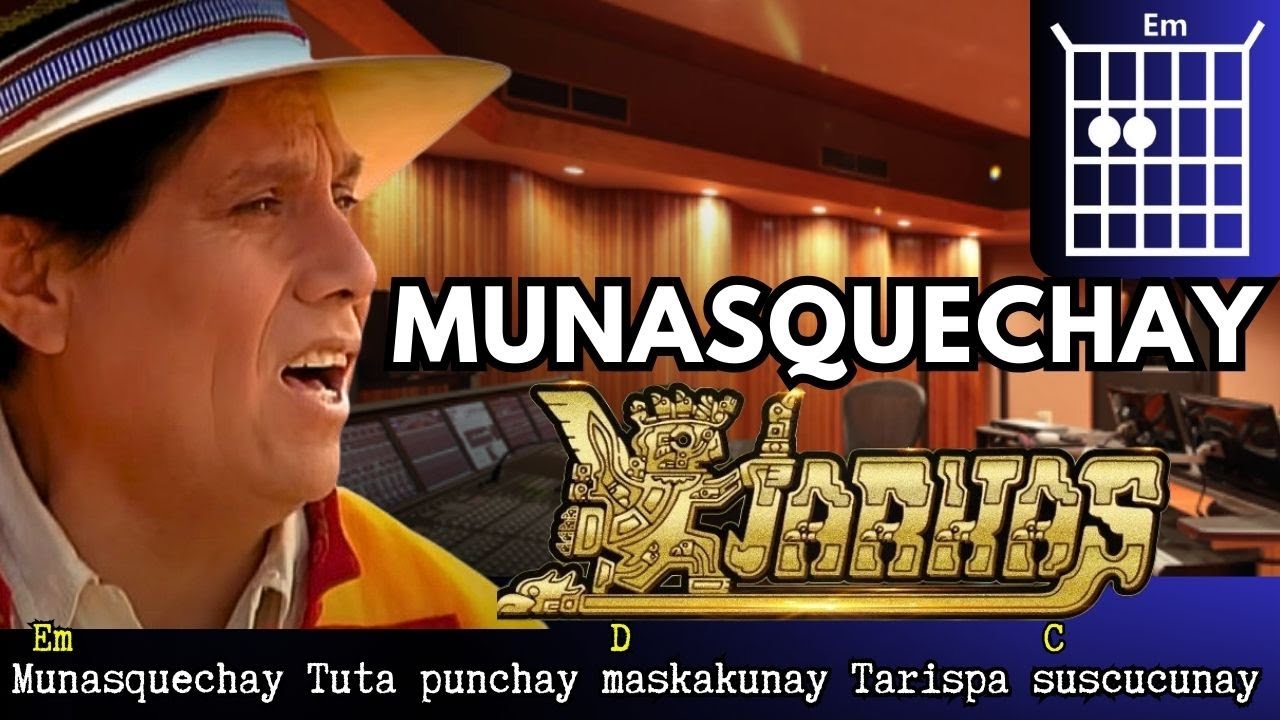MUNASQUECHAY Kjarkas TUTORIAL GUITARRA Kantu