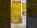 Meesho Yellow Lehenga Choli 💛 | Wedding Special Lehenga Under ₹900 😍 | #meesho #shorts #lehenga