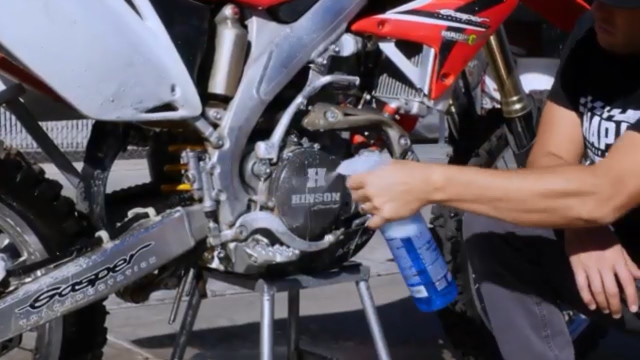 Wash Your Bike the Easy Way Maxima BioWash and Maxima Contact Cleaner DIY YouTube